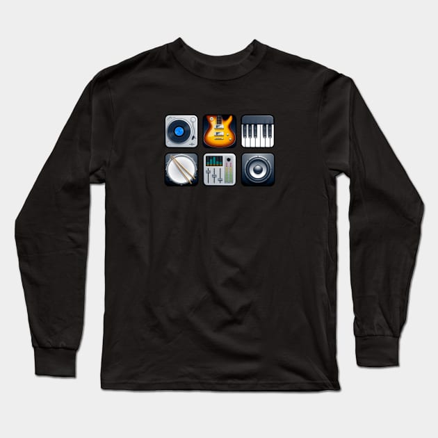 Home Studio Long Sleeve T-Shirt by TambuStore